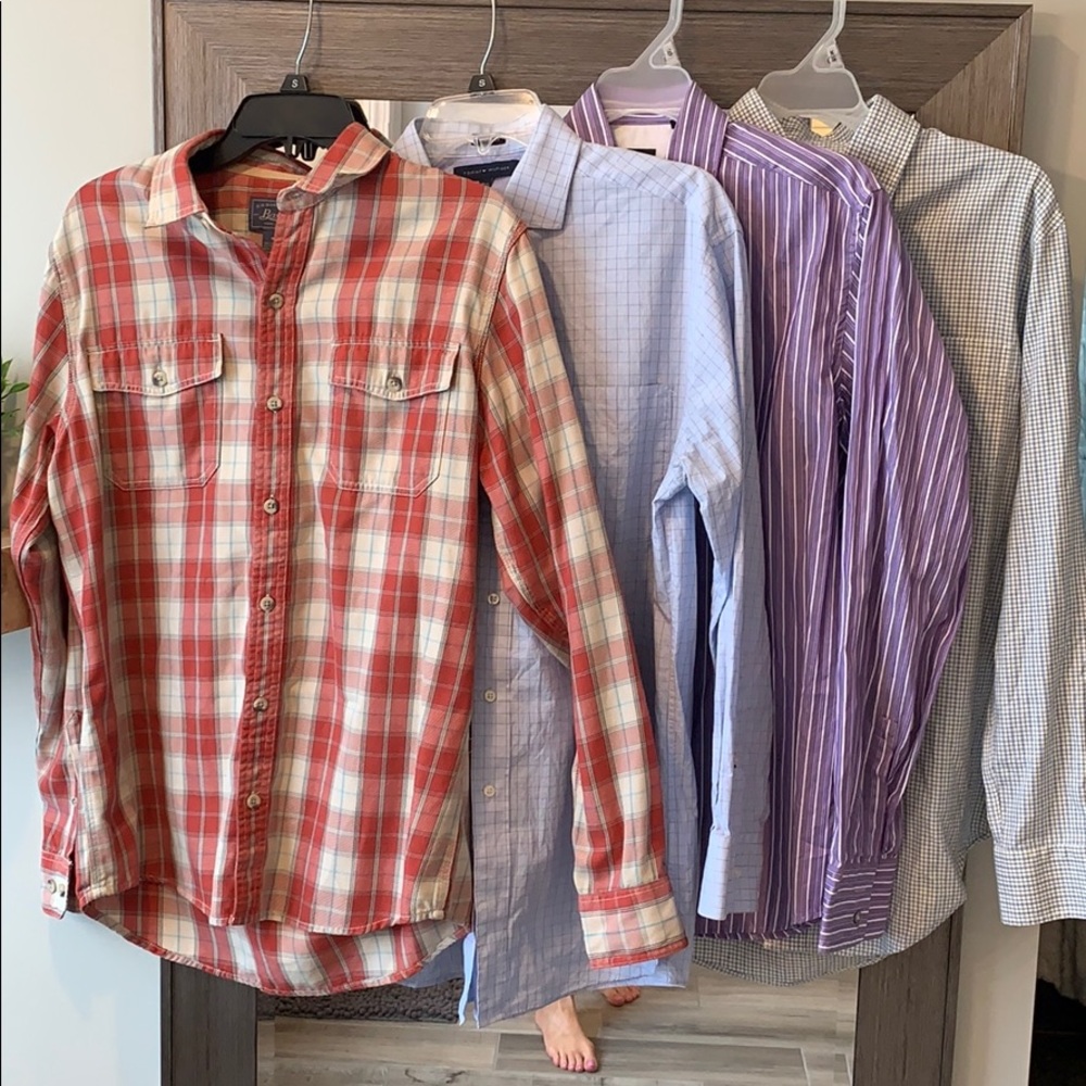 CLOSET CLEAN OUT/BULK men's dress shirts